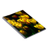 Carnet Fleurs de tulipe jaune (Côté Droit)