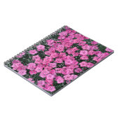Carnet Fleurs de willim rose (Côté gauche)