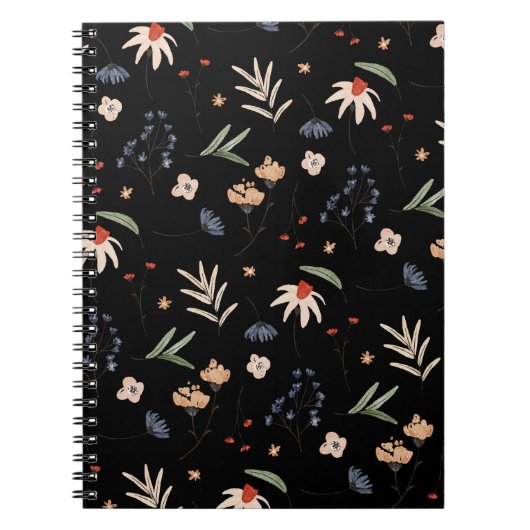 Carnet Fleurs d'eau simples 1 (Devant)