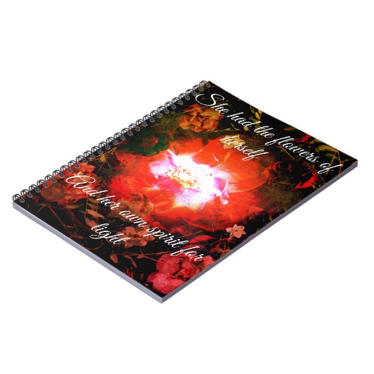 Carnet Fleurs d'elle-même (Côté gauche)