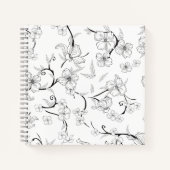 Carnet Fleurs déplaisantes Motif 7 (Devant)