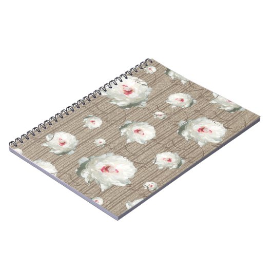 Carnet Fleurs d'été (Côté gauche)