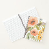 Carnet Fleurs D'Été Fin I (Intérieur)