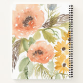 Carnet Fleurs D'Été Fin I (Dos)