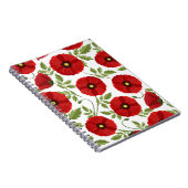 Carnet Fleurs d'été joyeuses floraison de pavot (Côté Droit)