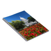 Carnet Fleurs devant le bâtiment du Capitole d'État (Côté Droit)
