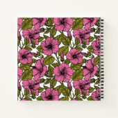 Carnet Fleurs d'hibiscus roses (Dos)