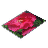 Carnet Fleurs d'hibiscus roses (Côté gauche)