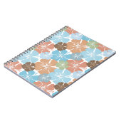 Carnet Fleurs d'Hibiscus Tropical Hawaïen (Côté gauche)