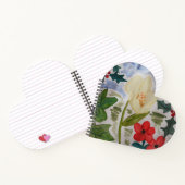 Carnet Fleurs d'hiver & houx (Intérieur)