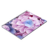 Carnet Fleurs d'Hydrangea Motif sans couture (Côté gauche)