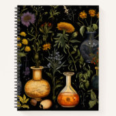 Carnet Fleurs d'Imaginaires alchimiques (Devant)