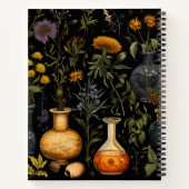 Carnet Fleurs d'Imaginaires alchimiques (Dos)