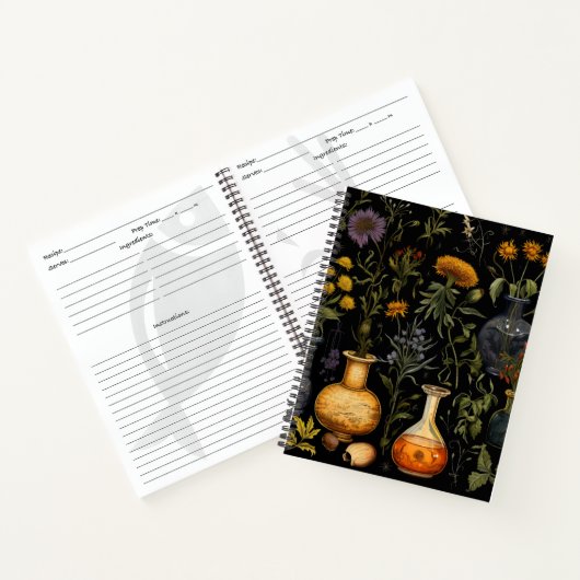 Carnet Fleurs d'Imaginaires alchimiques (Intérieur)