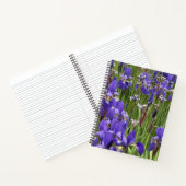 Carnet Fleurs d'Iris Violet Nature Plantes Photographie (Intérieur)