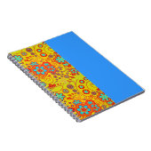 Carnet Fleurs Disco (Côté Droit)