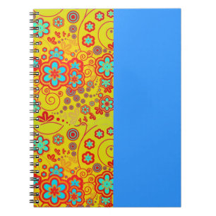 Carnet Fleurs Disco