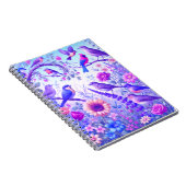 Carnet fleurs d'oiseaux (Côté Droit)