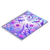 Carnet fleurs d'oiseaux (Côté gauche)