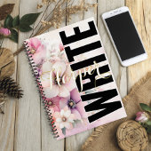 Carnet Fleurs Douces et Blush Élégantes