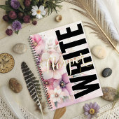 Carnet Fleurs Douces et Blush Élégantes
