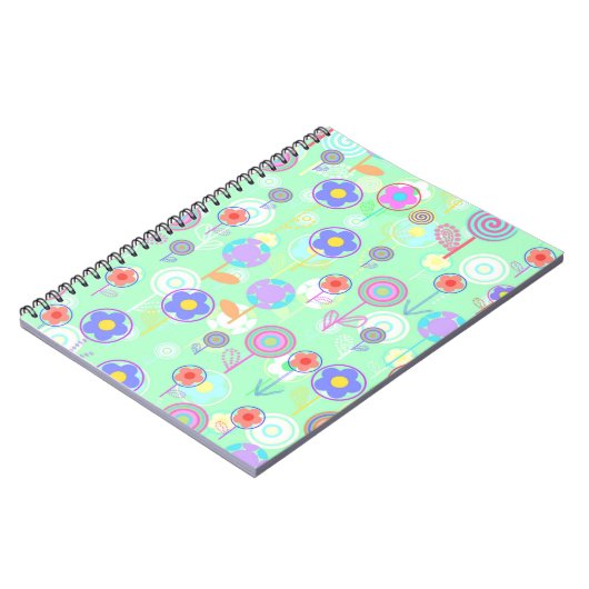 Carnet Fleurs d'Overlayer (Côté gauche)