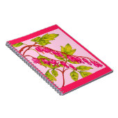 Carnet fleurs du coeur saignant (Côté Droit)