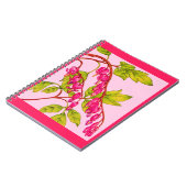 Carnet fleurs du coeur saignant (Côté gauche)