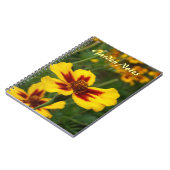 Carnet Fleurs du Jardin (Côté gauche)