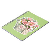 Carnet Fleurs du jardin de maman (Côté gauche)