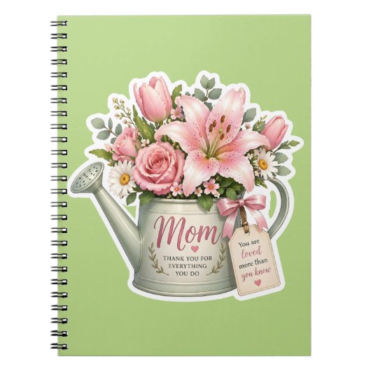 Carnet Fleurs du jardin de maman (Devant)