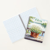 Carnet Fleurs en pot de cuivre sur Lakehouse Deck (Intérieur)