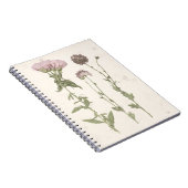 Carnet Fleurs en rose (Côté Droit)