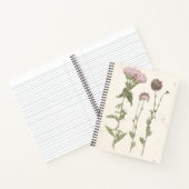 Carnet Fleurs en rose (Intérieur)