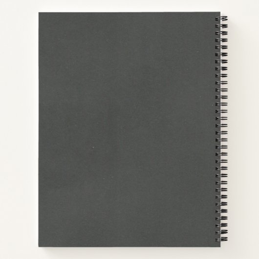 Carnet Fleurs et coeurs en cascade (Dos)