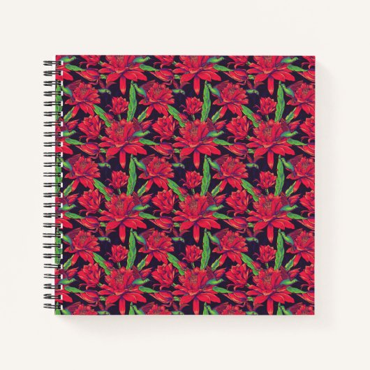 Carnet Fleurs Et Colibris (Devant)