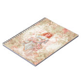 Carnet Fleurs et collage de cru d'ange (Côté gauche)