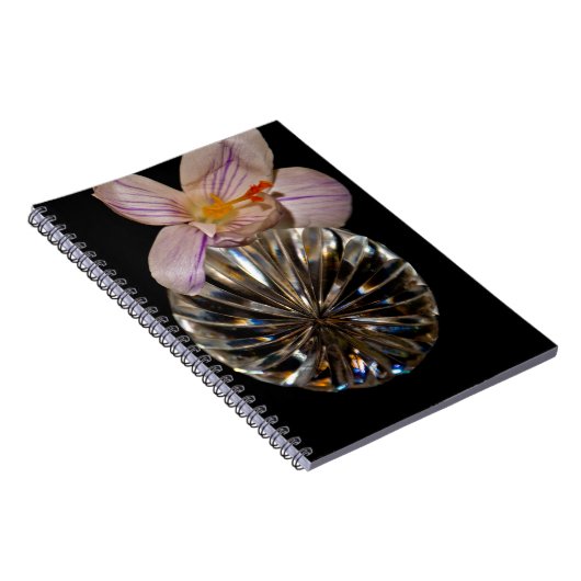 Carnet Fleurs et cristal (Côté Droit)