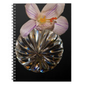Carnet Fleurs et cristal (Devant)