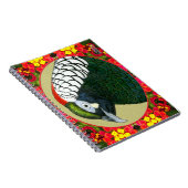 Carnet Fleurs et faisan Amherst (Côté Droit)