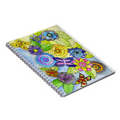 Carnet Fleurs et papillons (Côté Droit)