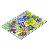 Carnet Fleurs et papillons (Côté gauche)