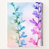 Carnet Fleurs Éthérées Colorées (Dos)
