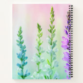 Carnet Fleurs Éthérées Colorisées (Dos)