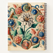 Carnet Fleurs éthériques en Harmonie (Dos)