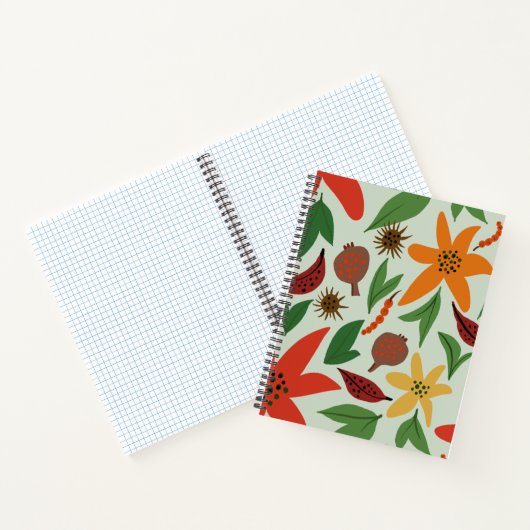 Carnet Fleurs exotiques (Intérieur)