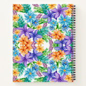 Carnet Fleurs exotiques (Dos)