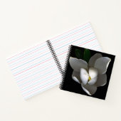 Carnet Fleurs | Fleur de Magnolia blanc unique (Intérieur)
