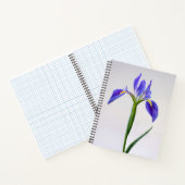 Carnet Fleurs | Fleur Iris Violet (Intérieur)