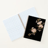 Carnet Fleurs Flottantes : Le Style Maki-e Sakura & Or (Intérieur)